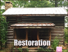 Historic Log Cabin Restoration  Ohio County, Kentucky
